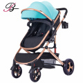 Poussette de bébé de style standard européen / poussette de luxe bébé / 2019 Nouveau modèle de poussette bébé Pram pour bébé